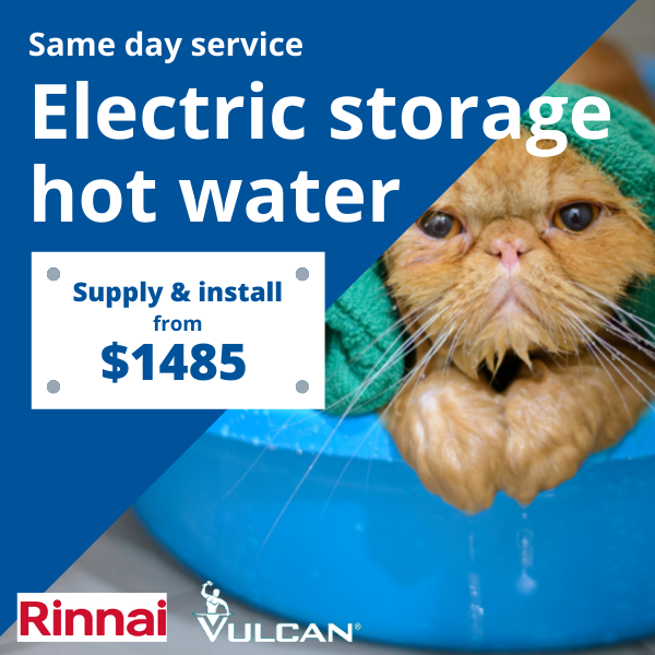 Electric storage hot water